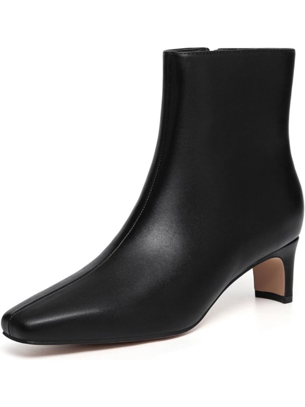 Stylish Square Toe Chunky Heel Ankle Boots for Women - Trendy Fall Footwear